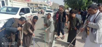 صنعاء نيوز - تدشين حملة نظافة واسعة مجتمعية في مدينة البيضاء استعدادا لحلول عيد الأضحى المبارك