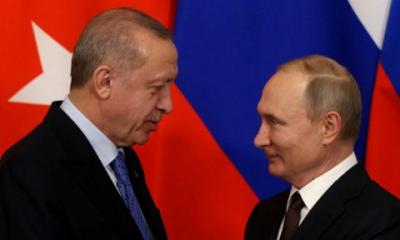 صنعاء نيوز - قمة تركية-روسية في سوتشي لبحث أزمتي “أوكرانيا وسوريا” وغموض كبير حول تصريحات أردوغان عن الطائرات المُسيرة