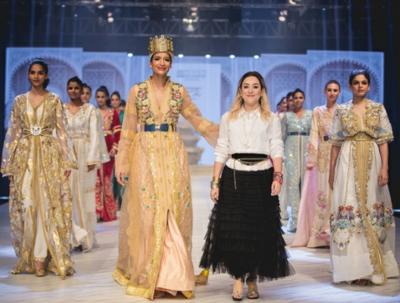 صنعاء نيوز - 
مريم بلخياط  تمثل المغرب في عرض أزياء عالمي بالهند
مريم بلخياط  تبرز عراقة القفطان المغربي