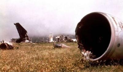 صنعاء نيوز - 
 اصطدمت طائرتان من طراز بوينغ 747 على المدرج في جزر الكناري في 27 مارس عام 1977، في أكبر كارثة