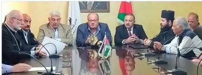 صنعاء نيوز - 
وقعت إدارة نادي شباب الفحيص، اتفاقية توأمه مع النيابة الأسقفية الفلسطينية الأردنية في الولايات المتحدة الأميركية
