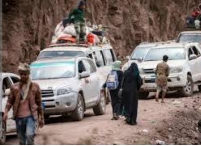  أبناء تعز ودعون المعاناة.. اليوم الاثنين بفتح طريق جولة القصر 